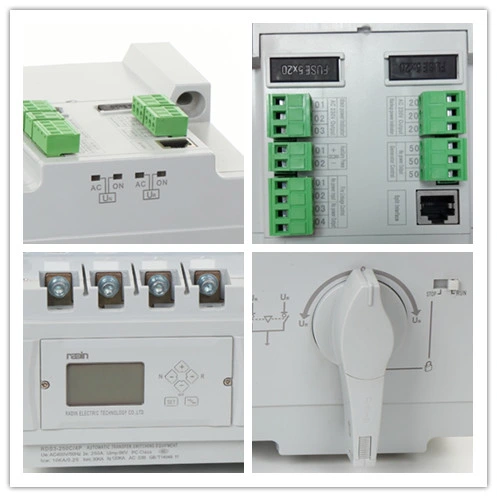 RDS3-250 Intelligent Automatic Transfer Switch, Intelligent Changeover Switch (ATS)