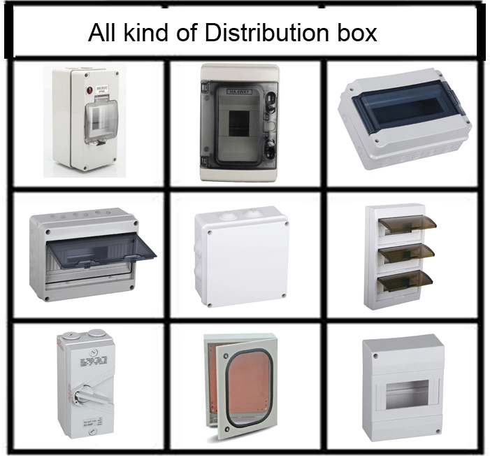 Gme Single Door IP66 Metal Waterproof Enclosure Outdoor Electrical Distribution Box