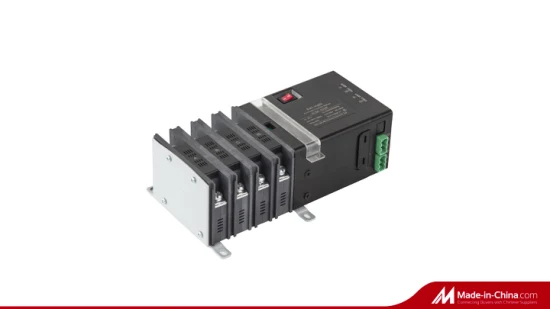 Gerador Chave de transferência automática Slq6-100 100A 4p Terminal de controle de incêndio ATS Micro chave