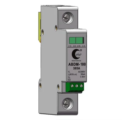 Sistema de baixa tensão AC/DC 80-120ka 385V Dispositivo de proteção contra surtos SPD